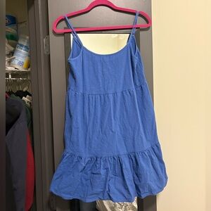 Blue Sleeveless Dress